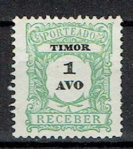 TIMOR 1904 - TAXE YT 1 (*) NEUF SANS GOMME.