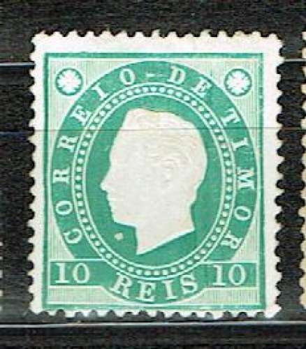 TIMOR 1888 - YT 12 MH DENT. 12 3/4.