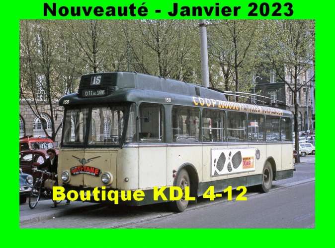 ACACF Car 47 - Trolleybus Vetra - ROUEN - Seine Maritime