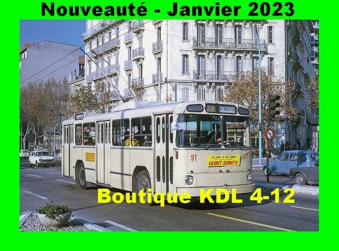 *ACACF Car 33 à 52 - Lot de 20 cartes postales modernes - Les trolleybus de nos parents -