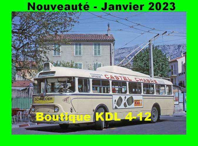 *ACACF Car 33 à 52 - Lot de 20 cartes postales modernes - Les trolleybus de nos parents -