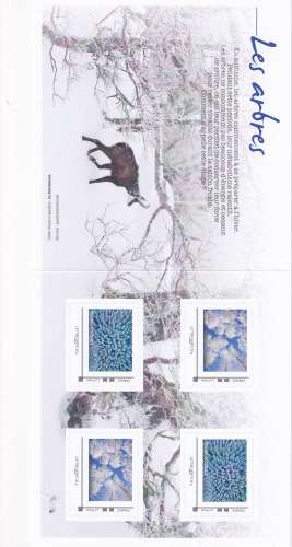 Les arbres - 4 timbres 