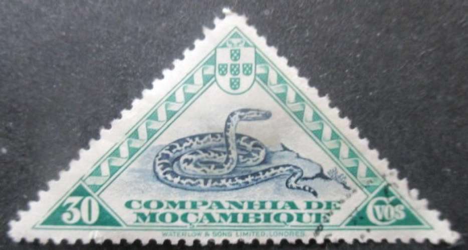 MOZAMBIQUE Cie DE N°183 Serpent oblitéré