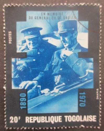 TOGO N°699 Général De Gaulle oblitéré 