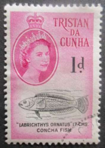 TRISTAN DA CUNHA N°29 oblitéré