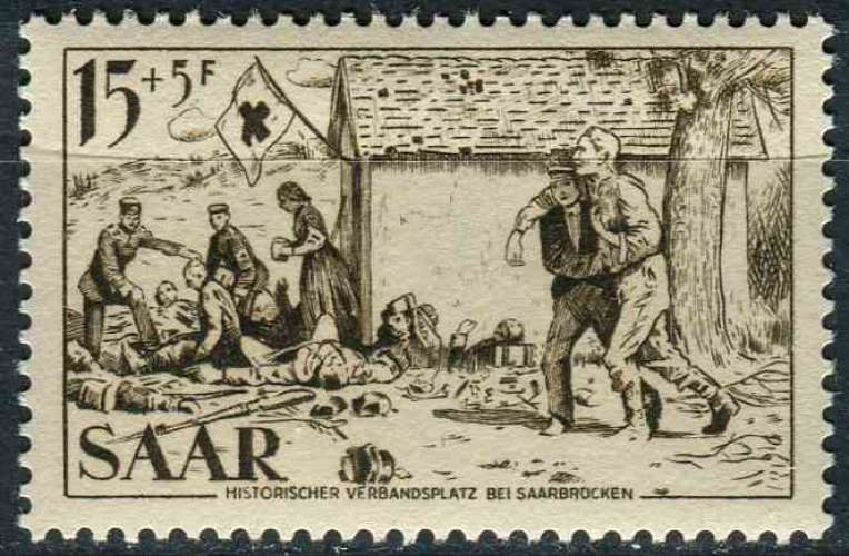 SARRE 1956 NEUF** MNH N° 352