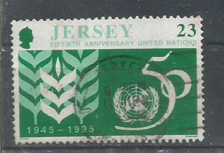 Jersey 1995 - YT n° 718 - Organisation des Nations-Unis 