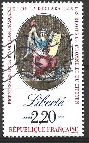 France 1989 - Y & T : 2573 - La Liberté