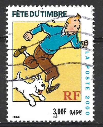 FRANCE 2000 - FËTE DU TIMBRE : TINTIN - YT : 3303