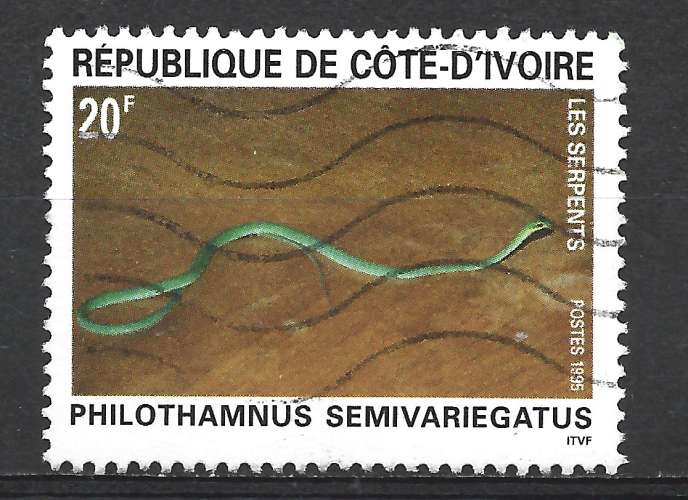 COTE D'IVOIRE 1995 - SERPENT