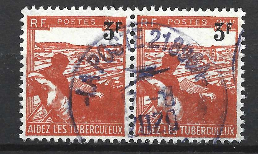 France 1945 - Y & T : 750 - Aidez les tuberculeux