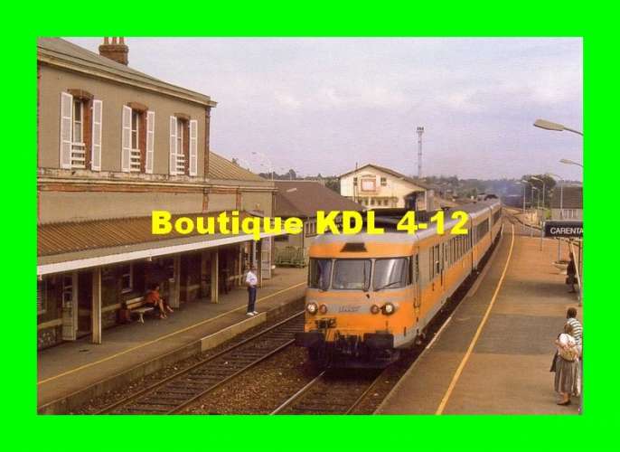 AL 289 - Turbotrain RTG en gare - CARENTAN - Manche 50 - SNCF