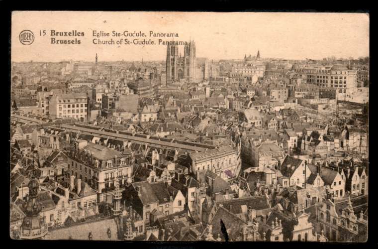 Belgique > Bruxelles / Eglise Ste GUDULE / NB 1935