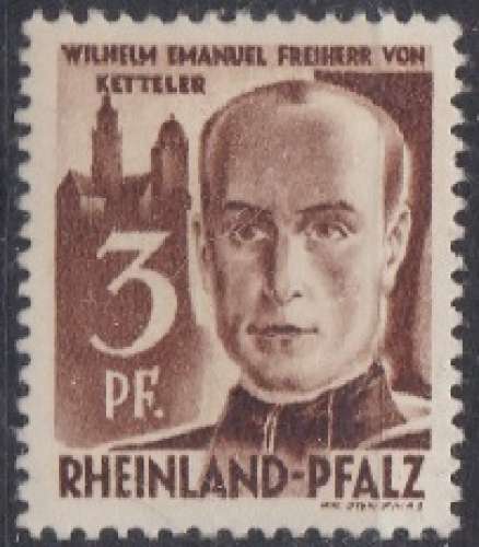 Rhénanie-Palatinat 1947 -1948 MH Différents motifs   (H40)