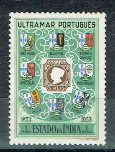 PT INDE PORTUGAISE 1953 - YT 456  MNH.