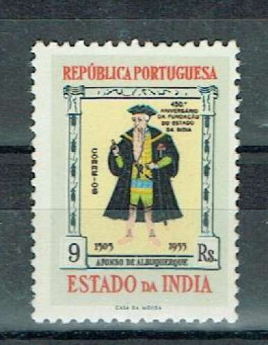 PT INDE PORTUGAISE 1956 - YT 464 MNH.