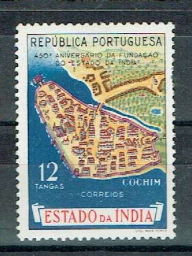 PT INDE PORTUGAISE 1956 - YT 479 MH.