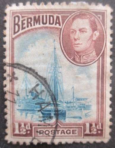 BERMUDES N°105 oblitéré