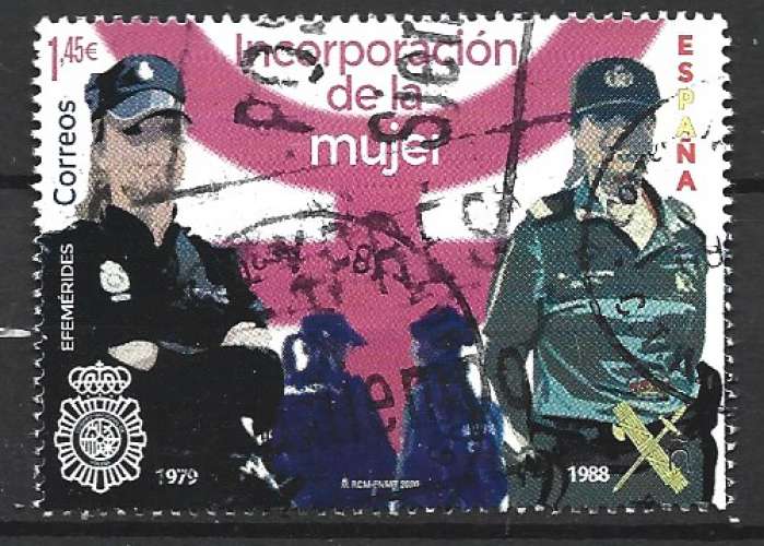 Espagne 2020 - Mi : 5480 - Intégration des femmes dans la police