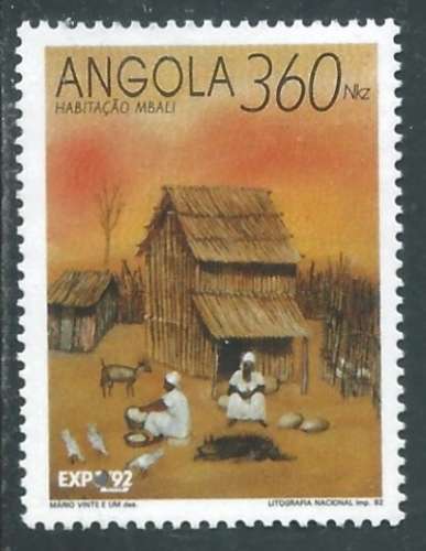 Angola - Y&T 0859 (**) - Maisons -