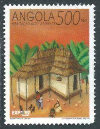 Angola - Y&T 0861 (**) - Maisons -