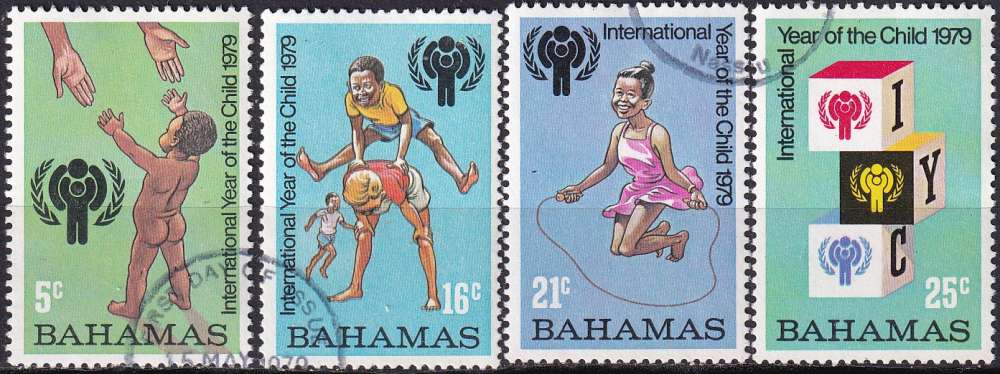 bahamas ... n° 434 à 437  obliterés ... 1979