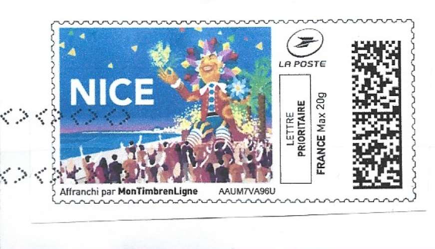 France MonTimbrenLigne - Carnaval de Nice