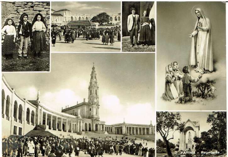 PORTUGAL - CPA NEUVE - VUES DE FATIMA - OURÉM.     