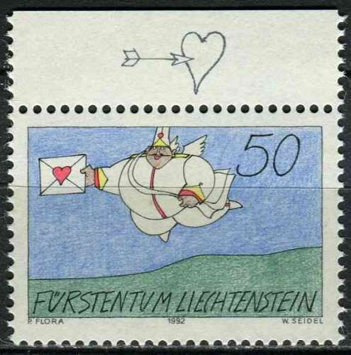 LIECHTENSTEIN 1992 NEUF** MNH N° 982