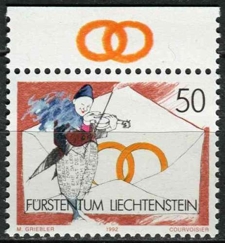 LIECHTENSTEIN 1992 NEUF** MNH N° 984