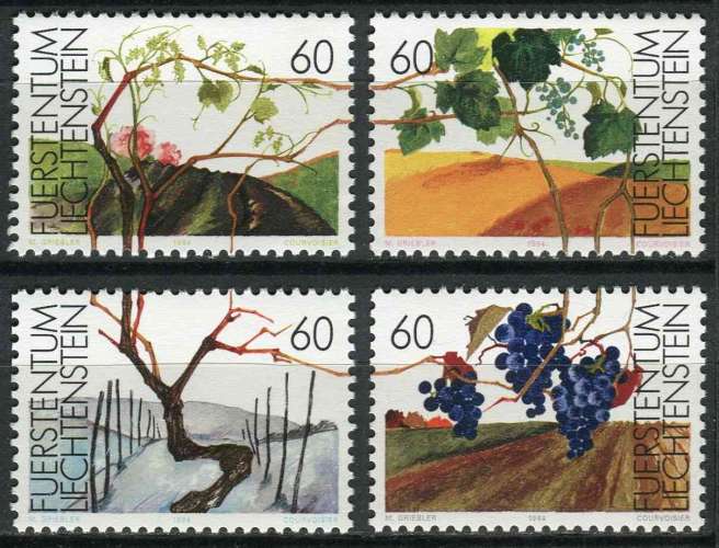 LIECHTENSTEIN 1994 NEUF** MNH N° 1030 à 1033