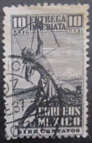 MEXIQUE exprès N°4 oblitéré cote 1€