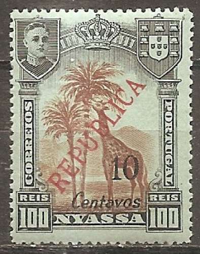 nyassa ... n° 92  neuf* ... 1921