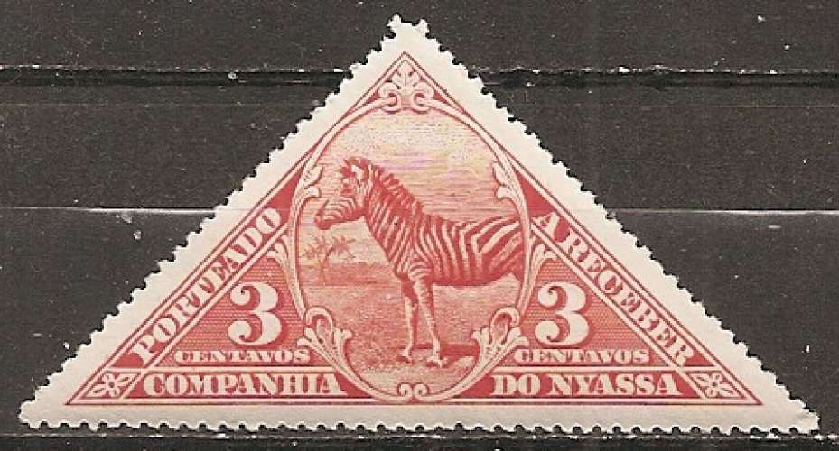 nyassa ... taxe n° 4  neuf* ... 1924