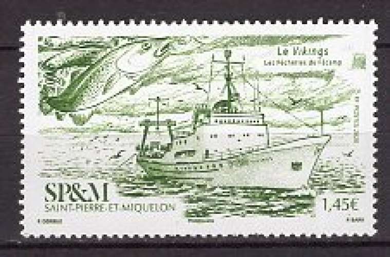 SAINT PIERRE ET MIQUELON  2020 BATEAU LE VIKING NEUF**