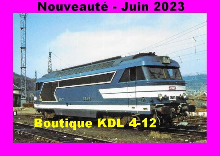 RU 2074 - Loco BB 67321 au dépôt - NEUSSARGUES - Cantal - SNCF