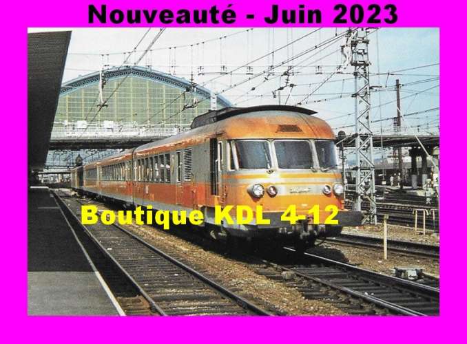 RU 2075 - Turbotrain RTG en gare - BORDEAUX-SAINT-JEAN - Gironde - SNCF