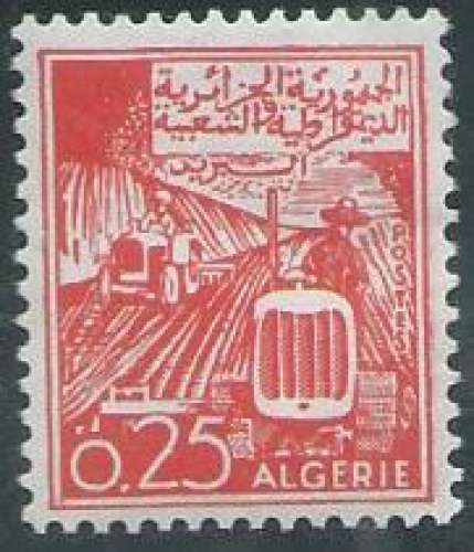 Algérie - Y&T 0393 (**) - Agriculture -