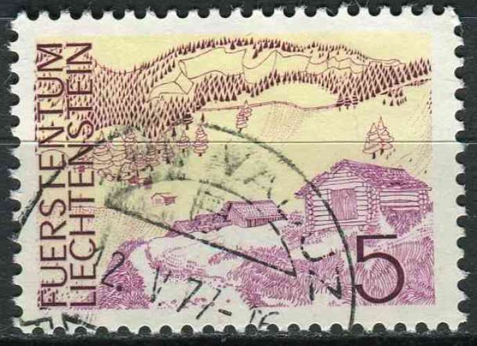 LIECHTENSTEIN 1972 OBLITERE N° 517