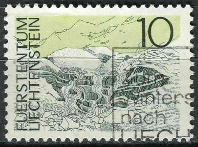 LIECHTENSTEIN 1972 OBLITERE N° 518