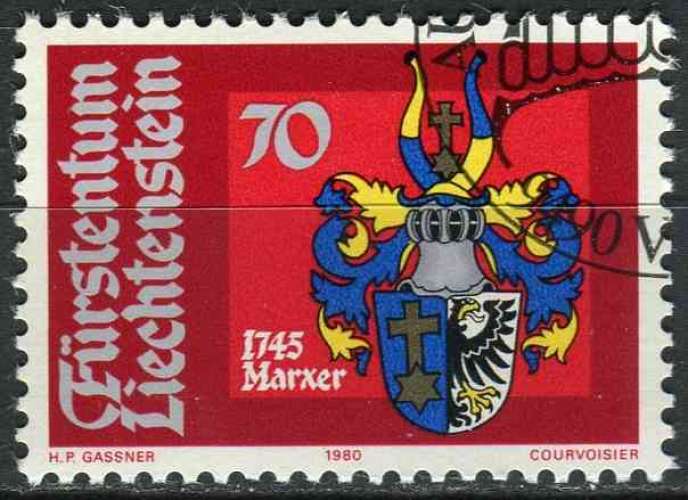 LIECHTENSTEIN 1980 OBLITERE N° 685