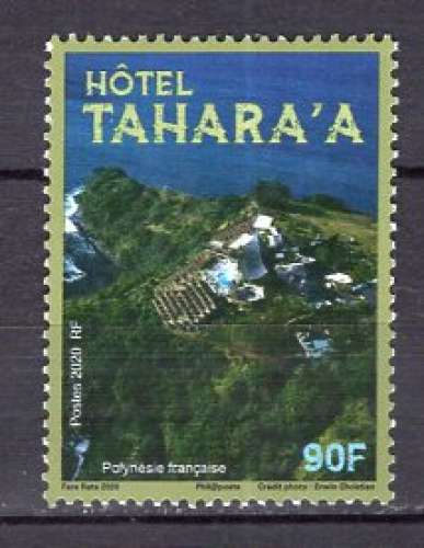 FRANCE POLYNESIE 2020 L'HOTEL TAHARA'A  NEUF**