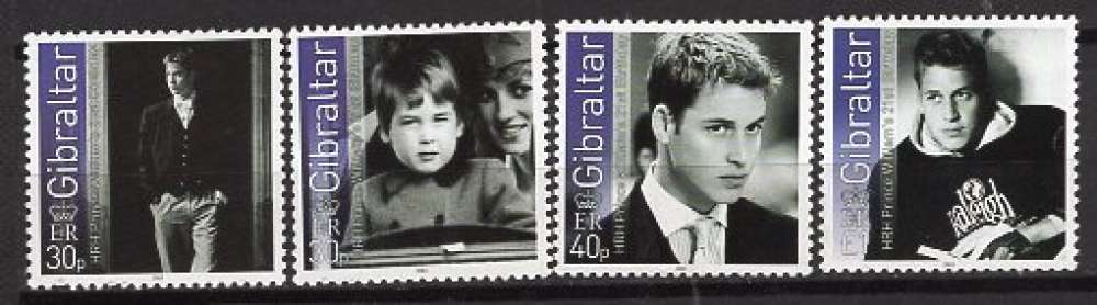 GIBRALTAR 2003 21 EME ANNIVERSAIRE DU PRINCE WILLIAM   NEUF**