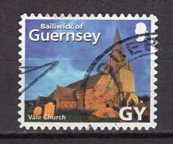 GUERNESEY  2007 EGLISE DE VALE CHURCH  OBLITERE