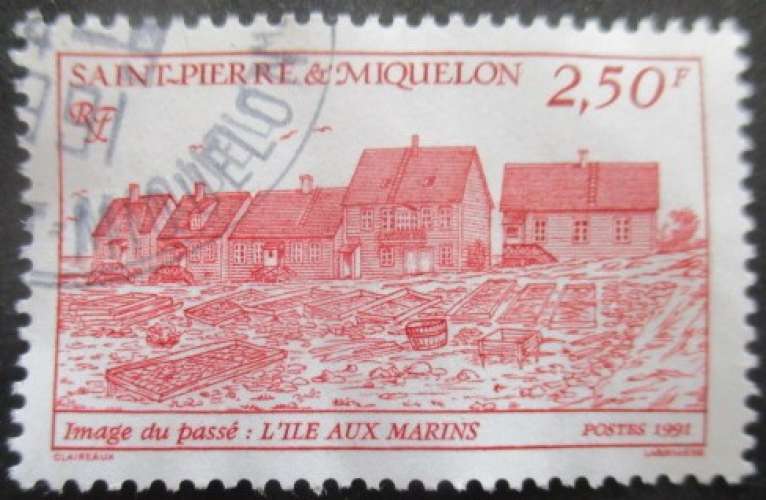 ST PIERRE ET MIQUELON N°541 oblitéré 