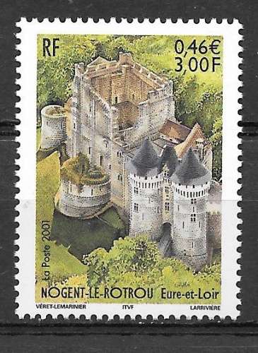 Année 2001 : Y. & T. N° 3386 **  Nogent le rotrou