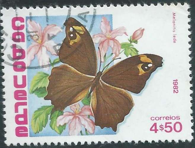 Cap Vert - Y&T 0466 (o) - Papillons -