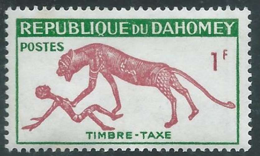 Dahomey - Taxe  - Y&T 0032 (*) 