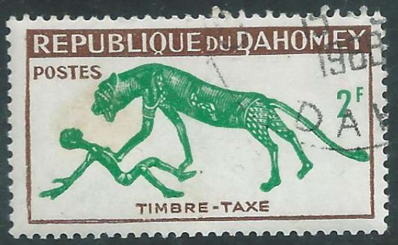 Dahomey - Taxe  - Y&T 0033 (o) 