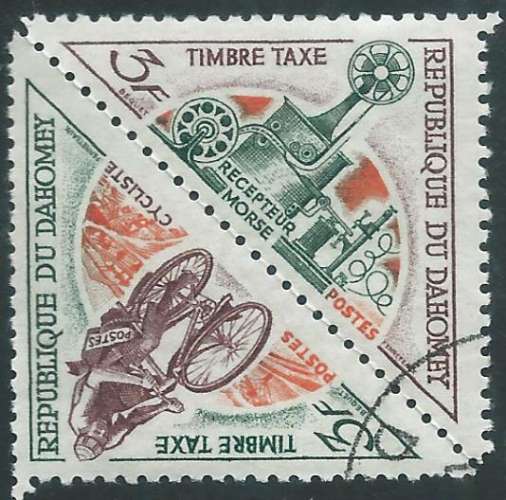 Dahomey - Taxe  - Y&T 0039/0040 (o) 